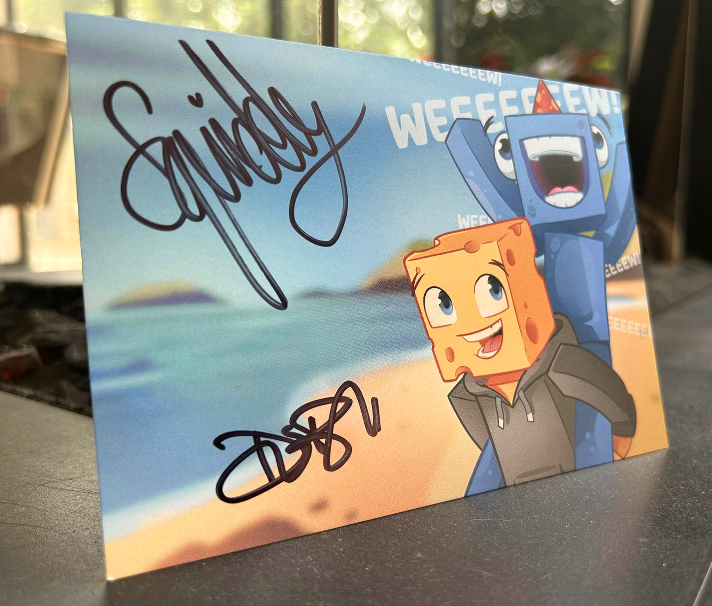 iBallisticSquid & AshDubh Signed Postcard!!