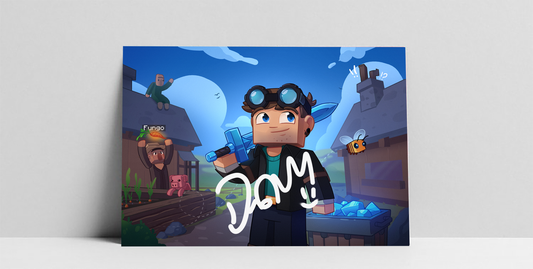 DanTDM Signed Postcard!! LAUNCHING DECEMBER 1ST