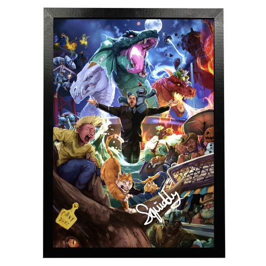 Hand-Signed | iBallisticSquid Poster