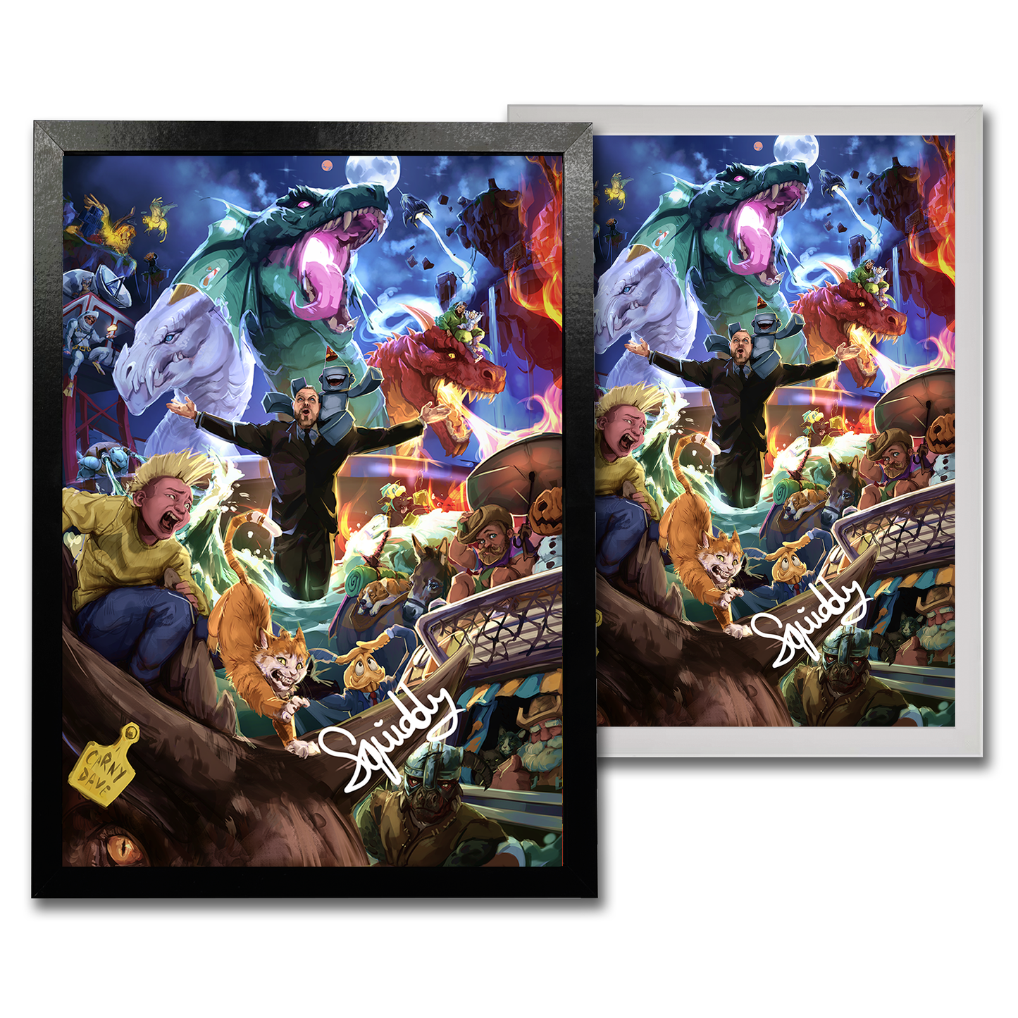 Hand-Signed | iBallisticSquid Poster