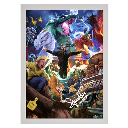 Hand-Signed | iBallisticSquid Poster